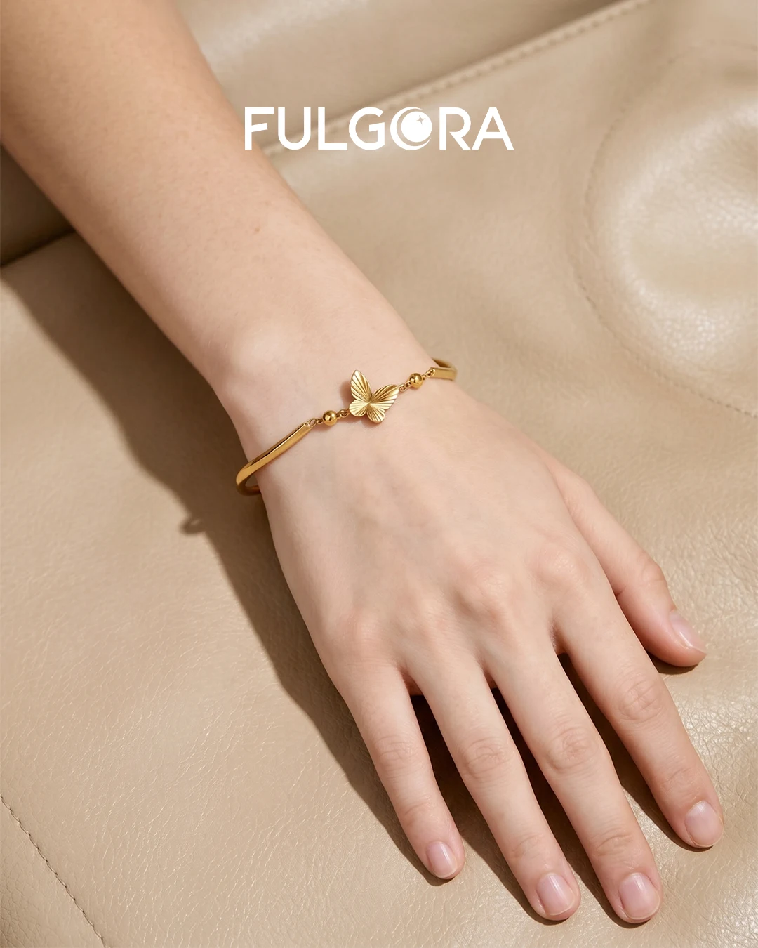 Pulsera Versátil Mariposa - Diseño Delicado y Ajustable
